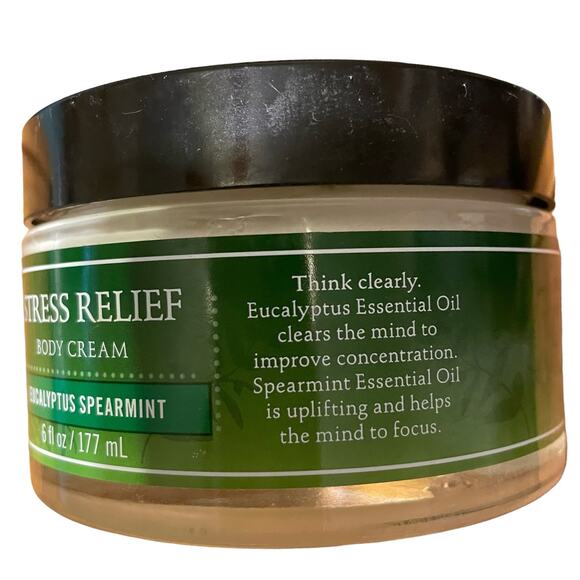 Bath & Body Works Eucalyptus Spearmint Body Cream NEW Original Formula Glass Jar - Picture 4 of 6
